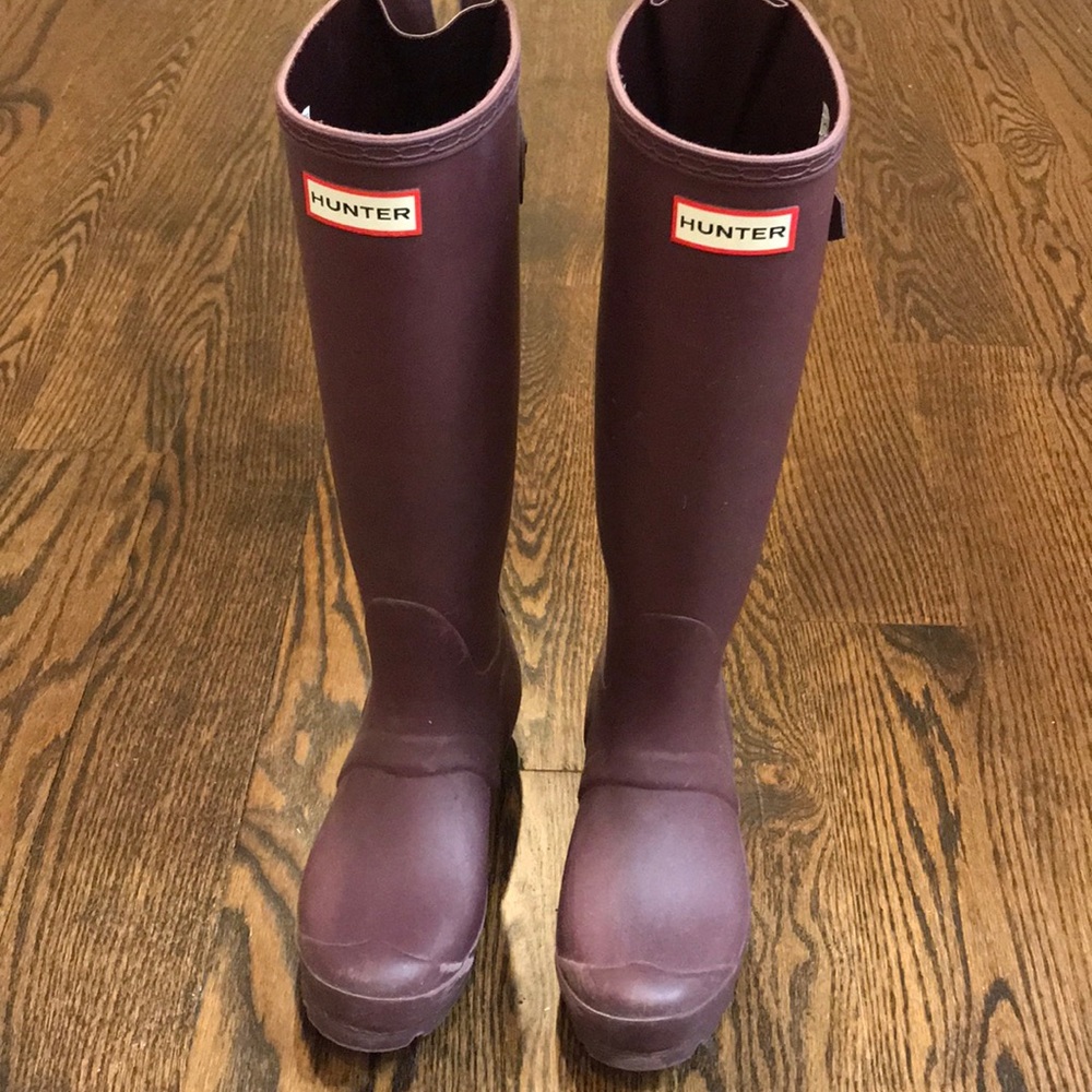 Hunter boots sz 36